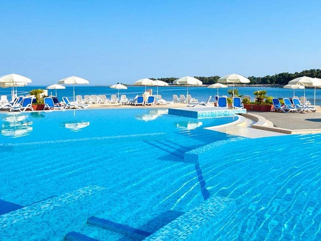 Ferienwohnungen am Strand Sol Stella for Plava Laguna in Umag in Istrien in Kroatien